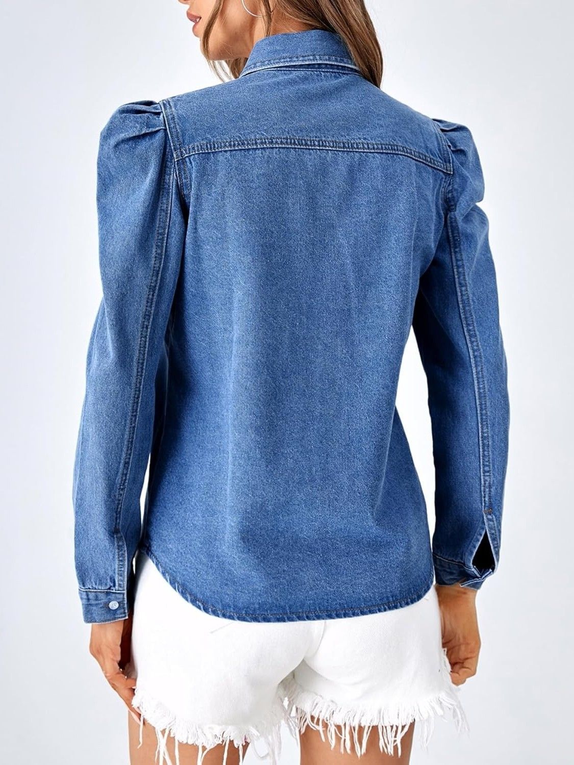 Kedera Denim Button Down Shirt
