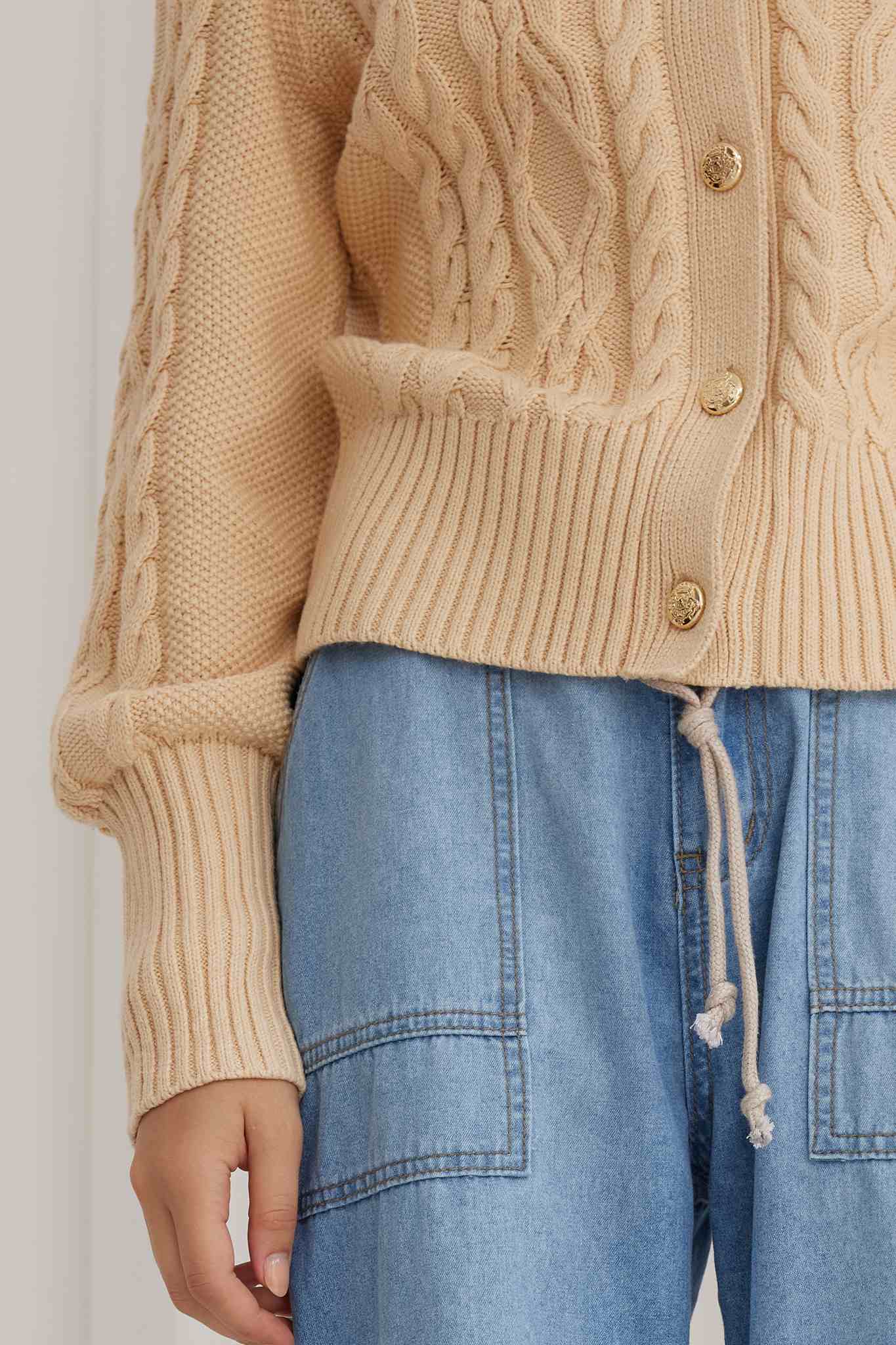 Yexpine Cotton Cardigan Sweater Trendy Casual Outfits