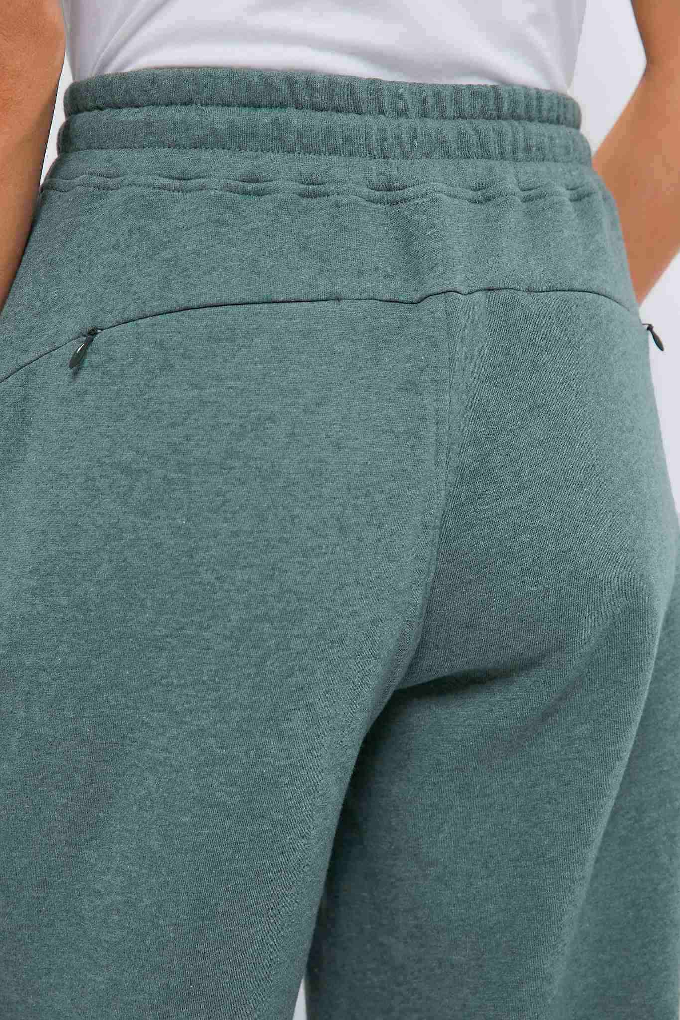 Green Wide Leg Sweatpants