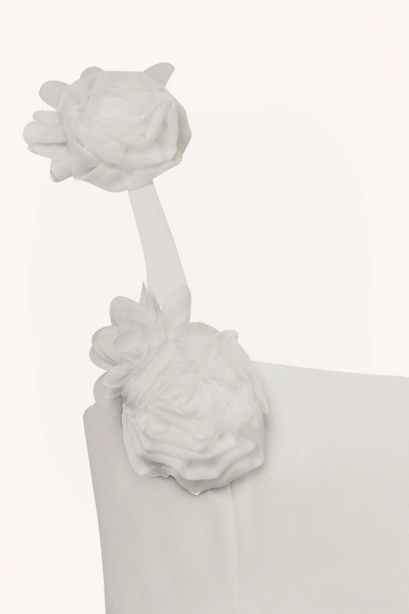Ezabutus Romantic 3D Flower Applique Mini Dress