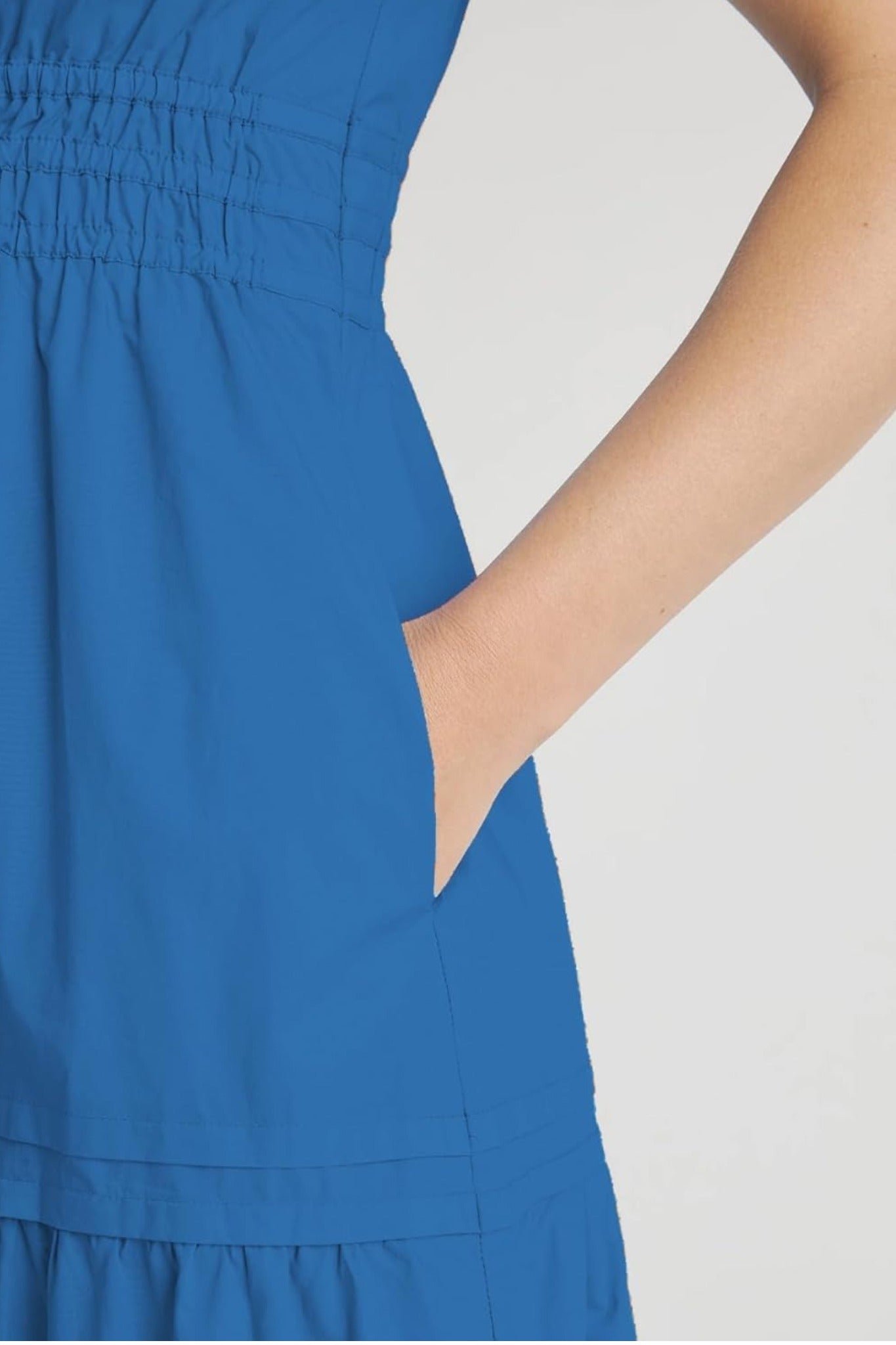 Yexpine Boho Tiered A-Line Maxi Dress
