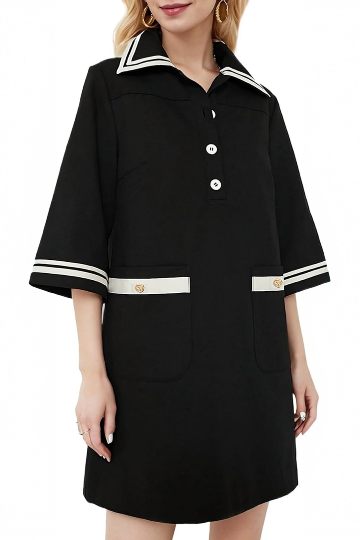 Kedera Casual Shift T-Shirt Dress