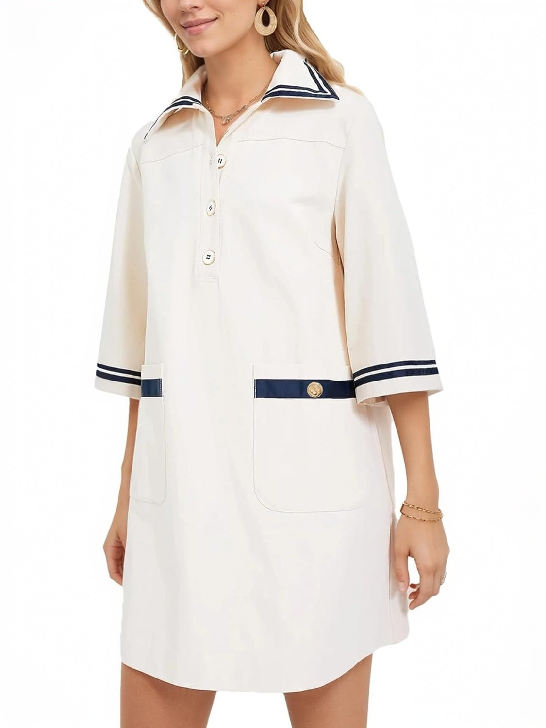 Kedera Casual Shift T-Shirt Dress