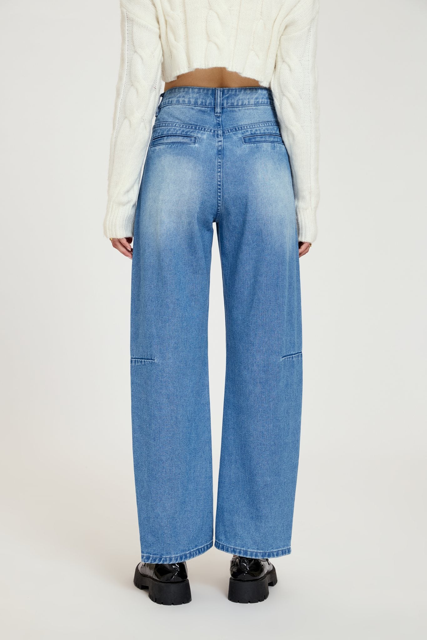 Ezabutus High Waist Wide Leg Jeans – Effortless Street Chic
